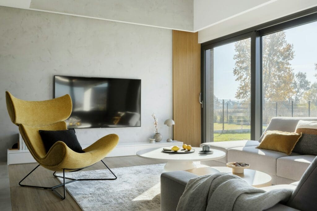Modern living room interior design