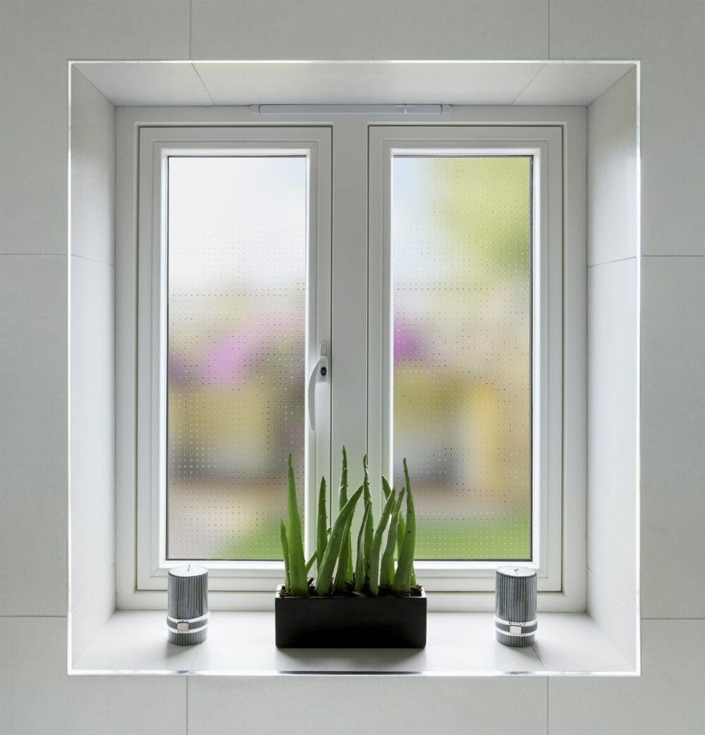 patterned and privacy glass